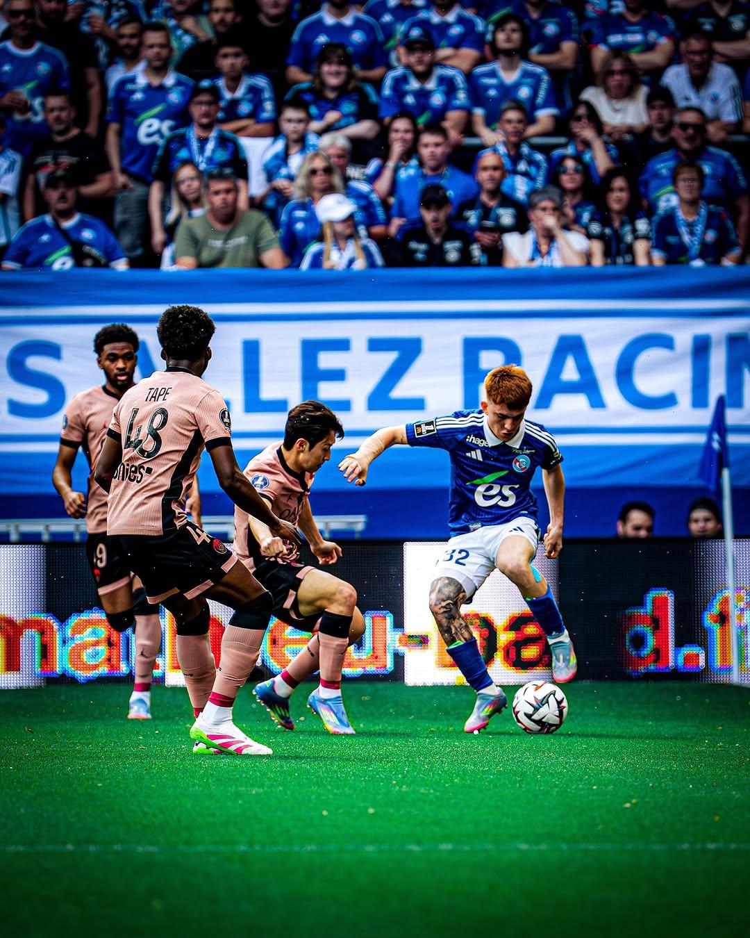 关于斯特拉斯堡队在法国足坛上取得连胜的信息