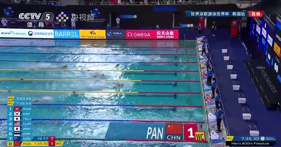 关于游泳再创历史，冠军实至名归的信息